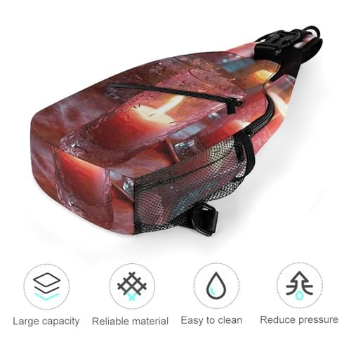 Bolso cruzado deportivo para senderismo y viaje unisex miniatura 5