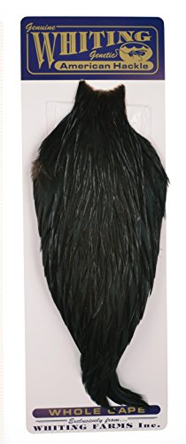 Whiting Farms American Rooster Cape – Black
