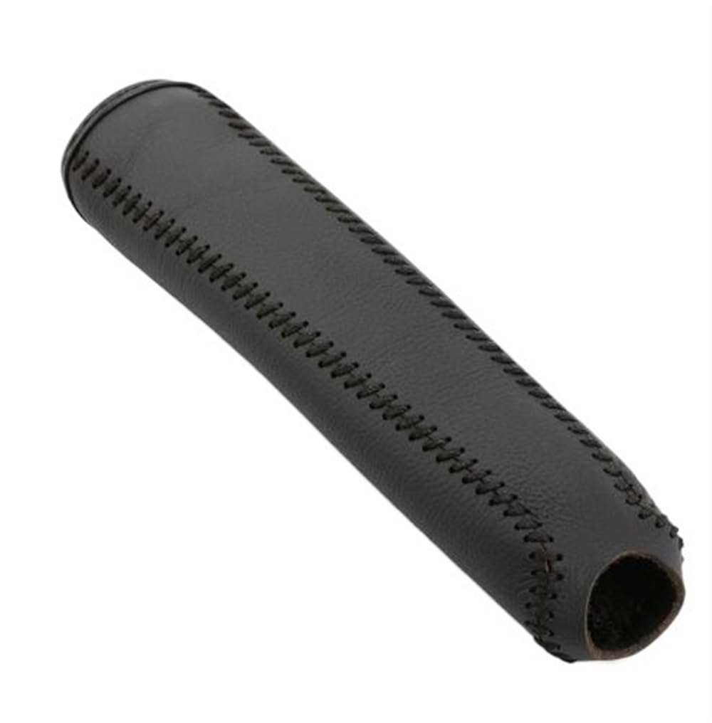 EmpuñAduras Para Frenos De Mano Cubierta Universal de freno de mano de engranajes de cuero for coche, compatible For Saab 9-3 9-5 9000 93 900 95 Aero 9 3 42250 42252 9-2x 9-4x 9-7x Funda Freno De Mano