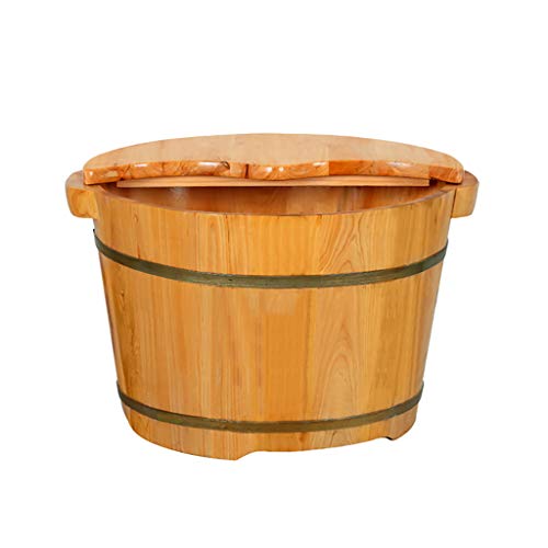 Masajeador Spa de Pies de Madera Katzowen 40x25x31cm