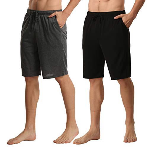 Short de nuit en jersey pour homme idéal pour voyager et se détendre à la maison