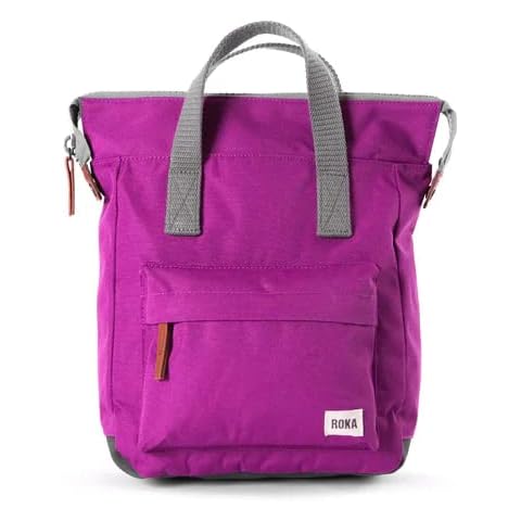 Mochila Roka London Bantry B Pequeña Violeta Sostenible Cover