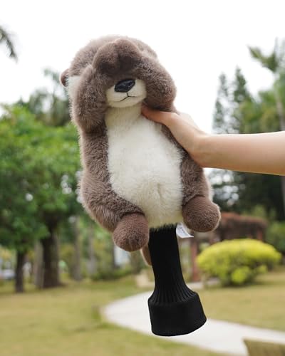 Big Teeth Sea Otter Plush Headcover