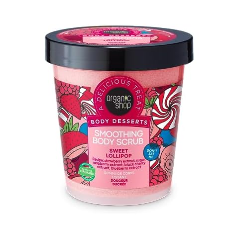 Organic Shop Sweet Lollipop Body Scrub Cover