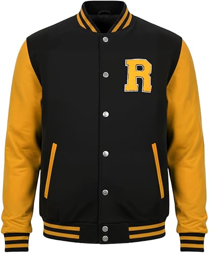 Image of Decrum Letterman Jacket Men - Casual High School Baseball Varsity Style Mens Bomber Jackets