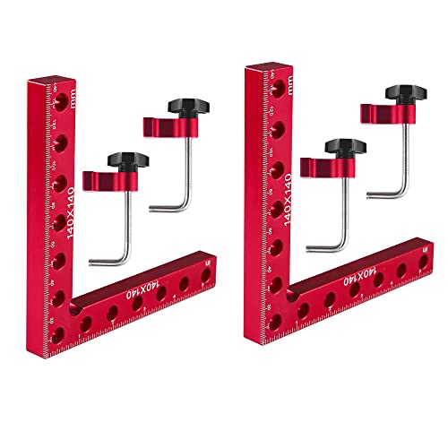 E-TING Corner Clamps for Woodworking Tools 90 Degree Clamp 5.5