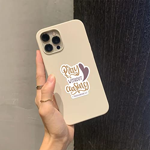 cobee Bible Stickers, 100PCS Jesus Christian Stickers Bible Verse Sticker Vinyl Waterproof Sticker Inspirational Decals for Water Bottle Laptop Skateboard Luggage