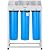 VEVOR Whole House Water Filter System, 3-Stage | Sediment, GAC, CTO | 20 x 4.5 Granular Activated Carbon Home Water Purifier Filter, Reduce Chlorine, Chemicals, VOCs, Bad Taste, Odor, Rust