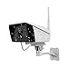 Produktbild 1080P WiFi Überwachungskamera Aussen, WLAN IP Kamera mit IP66-Wasserdichte, Sicherheitskamera Außen Kamera Videoüberwachung mit Bewegungserkennung, 2 Weg Audio, 30m Nachtsicht, Kompatibel iOS/Android