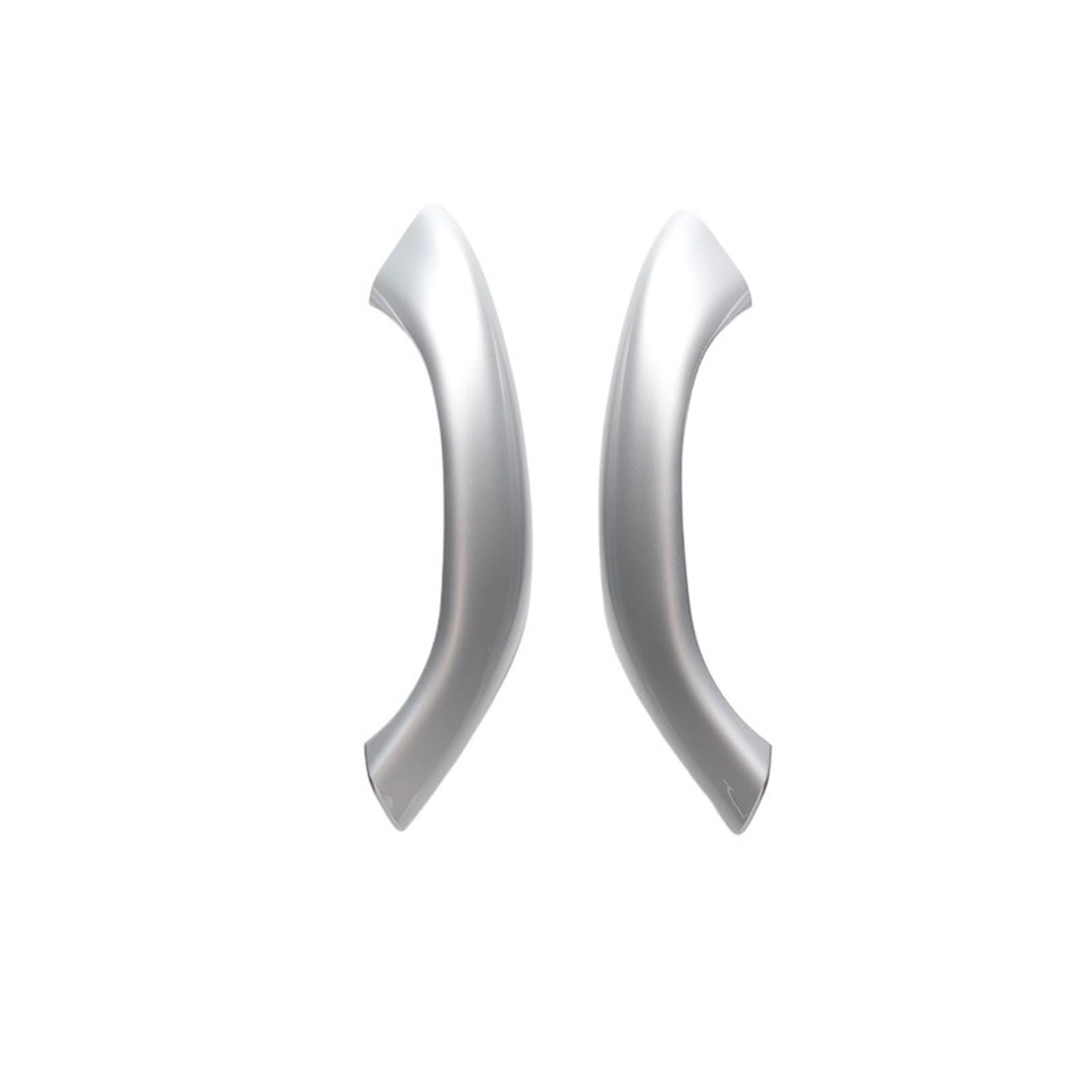 Asddllnn Silver 1 Pair Door Grab Pull Handle Inner For Bmw X1 X2 F48 F49 51417417513 Car Inner Door Handle Interior Armrest Panel Pull(Silver 1 Pair)