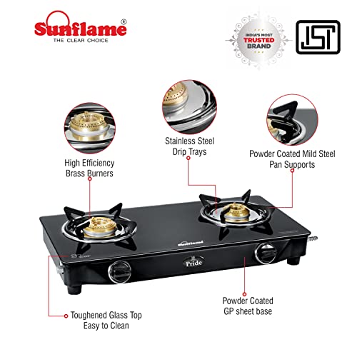 sunflame gt pride 2 burner