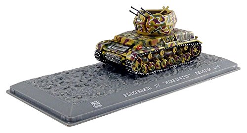 Solido S7200507 1944 Flakpanzer IV Wirblewind Die-Cast Model, 1:72 Scale