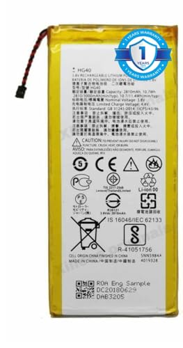 Image of HG40 Battery for Motorola G5 Plus XT1685 /XT1684 /XT1683 /XT1681 /XT1677 Battery with 1 Year Warranty** (C174)