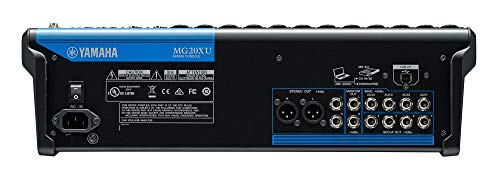 Image of Yamaha MG20XU 20-Input 6-Bus USB Interface Mixer with Effects