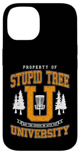Stupid Tree Disc �S���t ��w ���B���e�[�W �J���b�W �o�[�V�e�B �X�}�z�P�[�X iPhone 14 �p