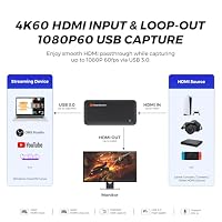 NearStream CCD10 Capture Card HDMI für PS5, Xbox Series X/S | 1080p60 – Ansicht 2