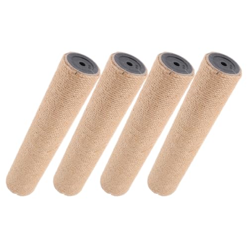 Kit de sisal de rascador para gatos domésticos con 4 piezas de repuesto ULTECHNOVO 2