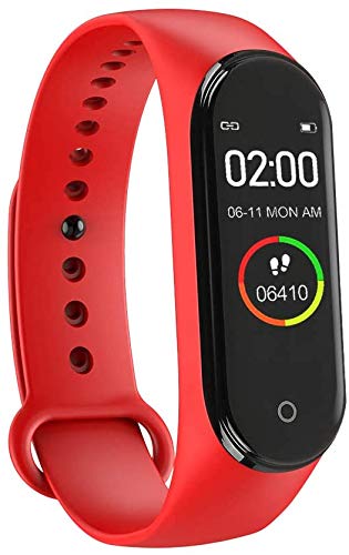 Libra&Taurus M4 Bluetooth Smart Bracelet Fitness Watch Heart Rate Monitor Step Counter Blood