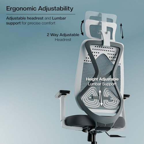 Green Soul Zodiac Pro|Office Chair with Seat Slider|Flybird Ergonomic Design|4D Adjustable Armrest|Multi Synchro Tilt Mechanism|Adjustable Lumbar... - Image 4