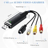YUWJOOWEE USB 2.0 Audio Video Grabber Konverter USB Video Grabber – Ansicht 3
