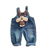 💖 Diese baby Jeans Latzhose geeignet für 1 - 5Jahre. Größe 73: empfohlene Höhe: 60-70cm; Größe 80: empfohlene Höhe: 70-80cm; Größe 90: empfohlene Höhe: 75-85cm; Größe 100: empfohlene Höhe: 85-95cm; Größe 110: Die empfohlene Höhe beträgt 95-105cm; Größe 120: Die empfohlene Höhe beträgt 105-115cm. Asiatische Größe, bitte wählen Sie eine Größe größer, wenn Ihr Kind zu groß ist. Größe 120 ist für Kindergewicht unter 17kg geeignet