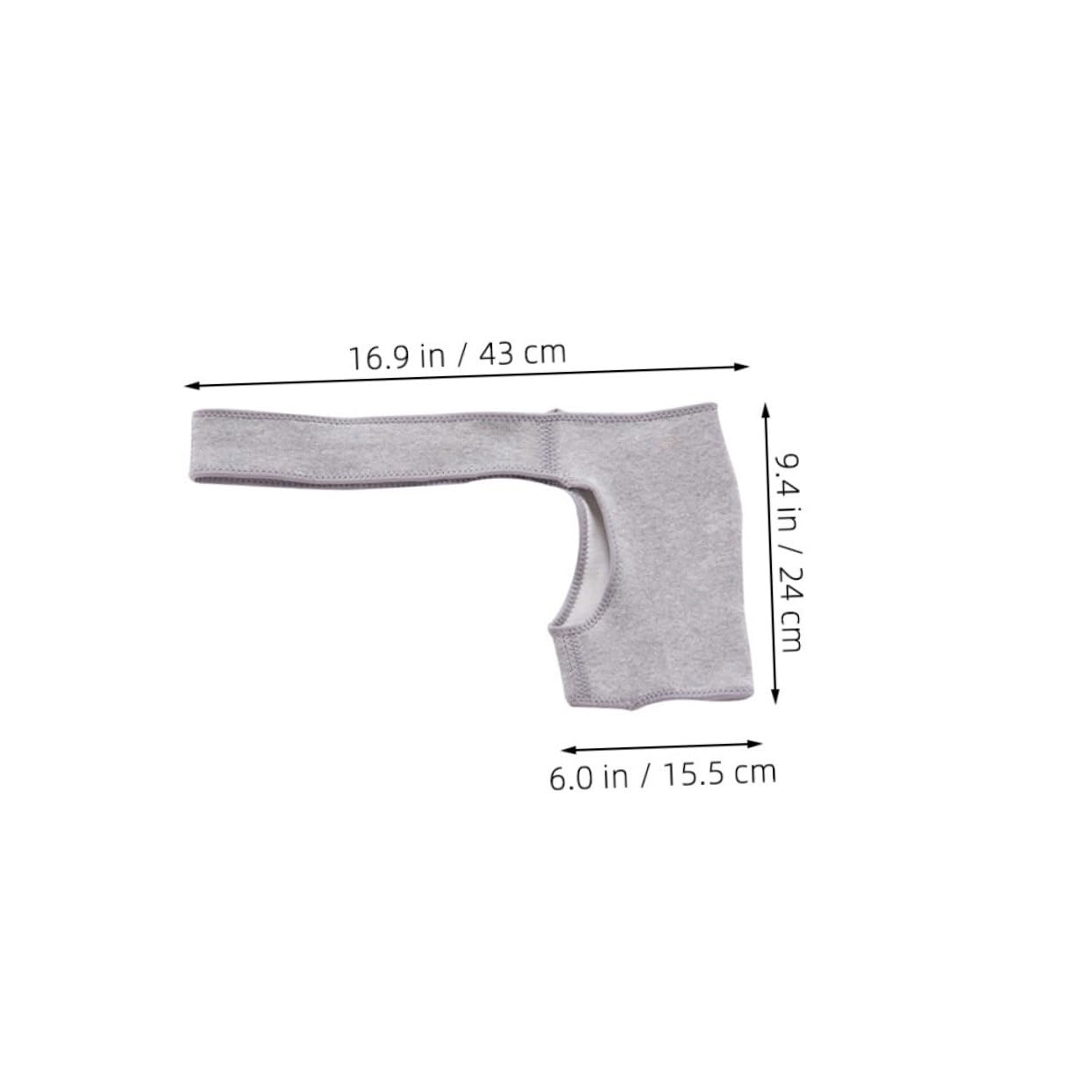 FOMIYES 1pc Adjustable Fitness Shoulder Brace Support for Men and Women Reversible Design Lightweight Comfort Relief for Active