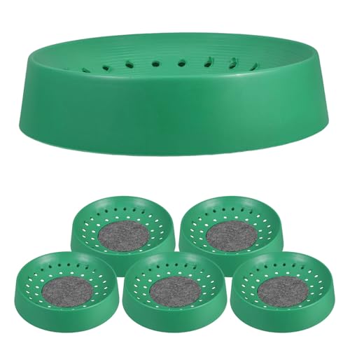 BESPORTBLE 6 Stück Teiliges Taubenzuchtnest aus Robustem Kunststoff Runde Nistschale mit Sicherem Halt Wetterfest und Stabil für Taubenhaltung und Vogelzucht Praktische Taubennistbox