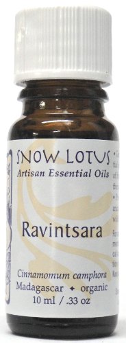 Aceite esencial orgánico Ravintsara Snow Lotus 10ml miniatura 1
