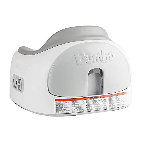 Bumbo Baby Toddler Adjustable Height 3 In 1 Non Slip Multi Seat High Chair Booster With Tray And Safety Straps, Ages 6 To 36 Months, Cool Gray #TOP3