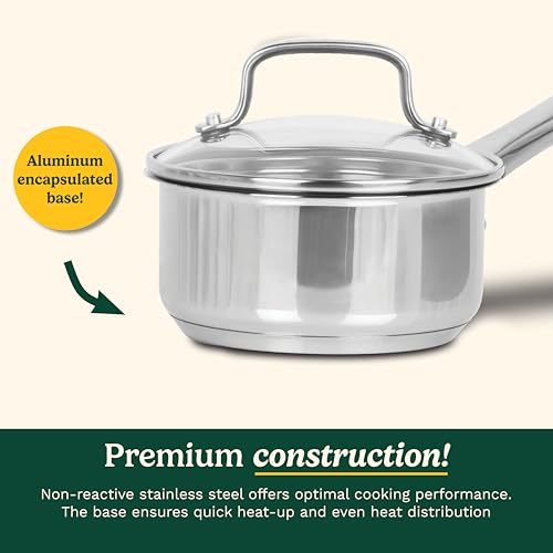 Cuisinart 4-Qt (3.8 L) Stainless Steel Saucepan with Cover, Cool Grip Handles (7HG194-20EC) by Cuisinart - Image 4