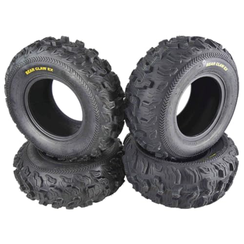 Kenda Bearclaw Ex K573-24x8-11 Front 24x10-11 Rear Tires For All Terrain Atv...