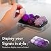 ONO Signets – Silicone Magnetic Balls with Textured Dimples, Bumps, and Waves | Fun to Play with Fidget Toy for Adults | Help Relieve Stress, Anxiety, Tension (Emerald, Set of 8)