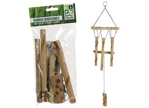 Roots & Shoots 63cm Bamboo Wind Chime Light