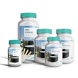 Wave Hot Tub Chemicals Starter Kit for Hot Tub and Spa Water Treatment – Contains Chlorine Granules, pH Plus, pH Minus, No Foam and Test Strips