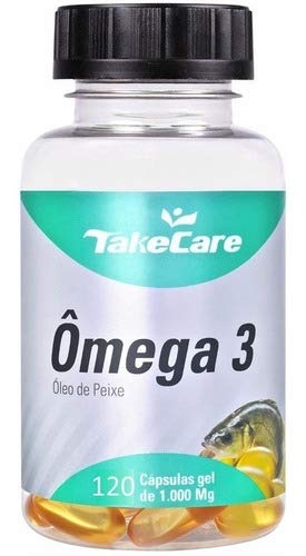 Ômega 3 Óleo De Peixe 1000mg 120 Cápsulas Epa 540 Dha 360