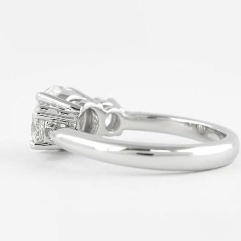Bague imposante argent anti ternissement pierre CZ éclat - 4