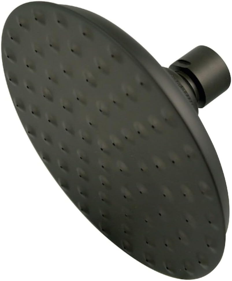 Kingston Brass K135A6 Victorian 5-1/4-Inch Round Raindrop Brass Shower Head in Polished Nickel