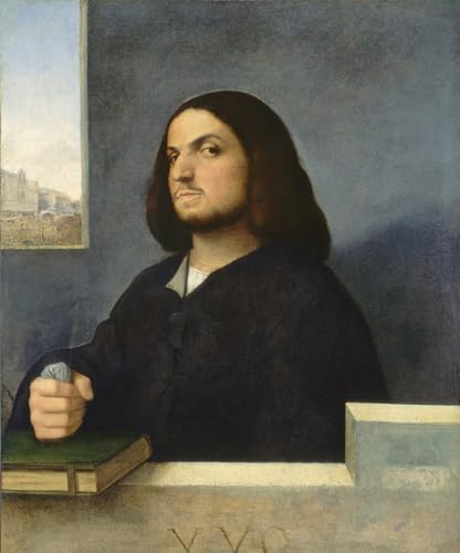 Toile Giorgione Portrait d'un gentilhomme vénitien 60x90cm