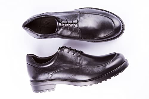 Sapato Masculino Estilo Derby Stratus Townsville Feito à Mão com Couro Bovino The Craft (43, Preto)