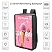 Pyimgus 21.5 Inch IP65 Waterproof Advertising Backpack, 1000nits High Brightness LCD Digital Signage Backpack, Human Walking Backpacks Digital Billboard with USB/App/CMS Input for Auto ADs Playback