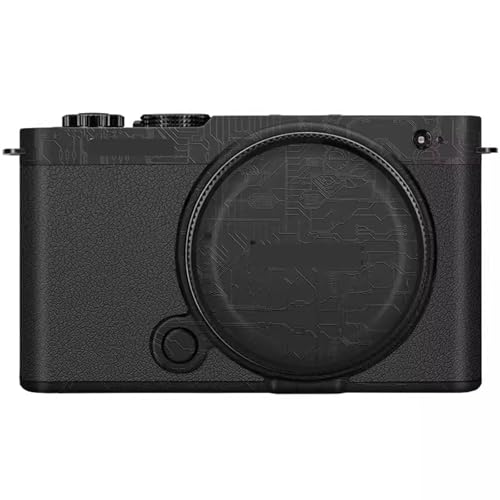 Protection vinyle haut de gamme style circuit noir pour Panasonic Lumix S9