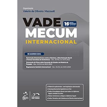 Capa do livro Vade Mecum Internacional