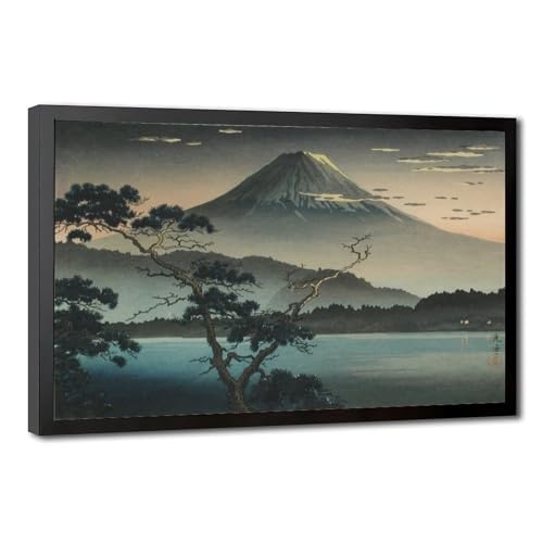 Impression sur toile Fuji de Tsuchiya Koitsu tableau d'art haut de gamme 50x76 cm