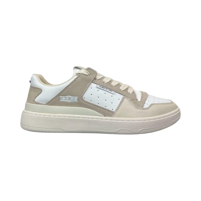 Cult Sneakers Iron 4325 Low M off White en cuir et nylon PE25 pour homme