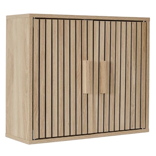 HOME DECO FACTORY, HD0221, Armoire Murale, Modèle Klaus, Collection Natural Crush, Mobilier,...