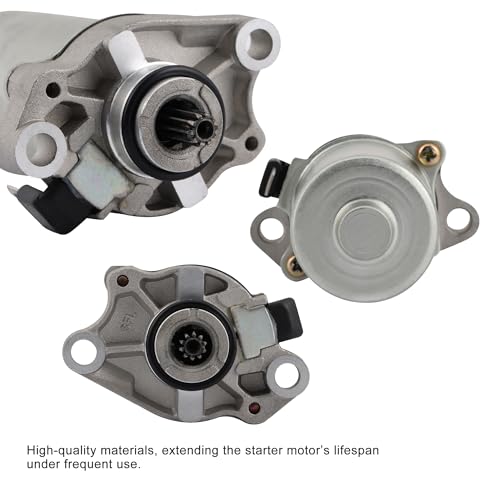 GOOFIT Motor de arranque para motocicleta 10 dientes sustitución para Suzuki sr 50 AG50 ZIP50 Jog 50cc Liberty 50 CH80 Minarelli 1PE40QMB miniatura 4