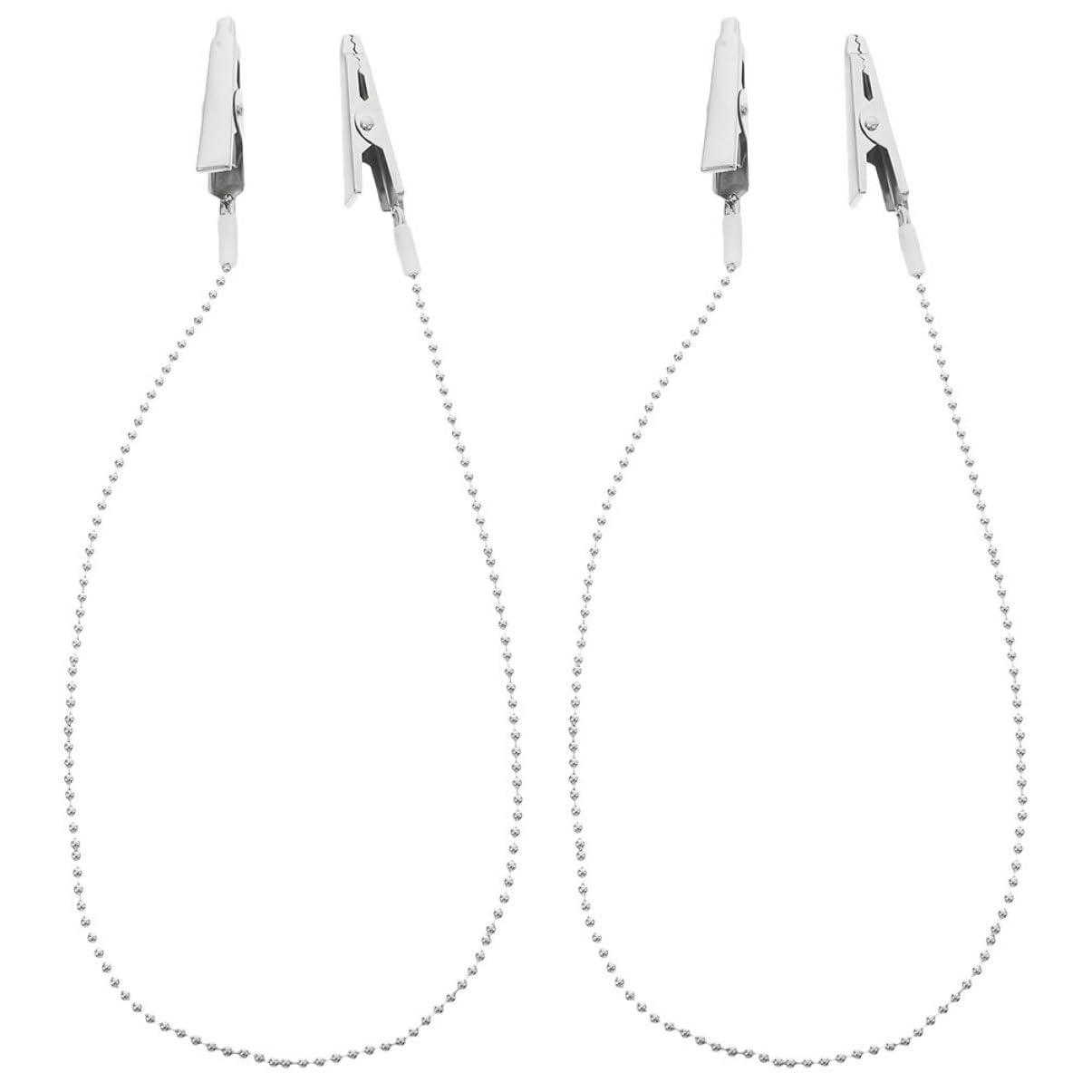 NAMOARLY Versatile Napkin Holder Chain Scarf Stainless Steel for Bibs and Napkins