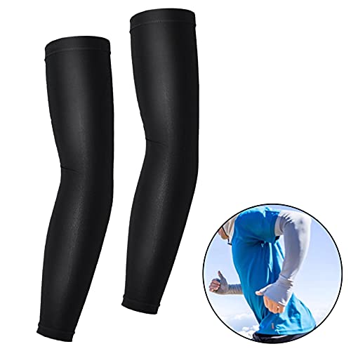 Perfeclan Arm Sleeve 2PCS (1 Paar) Sport Compressie Sleeves Cover Armwearmer voor Honkbal, Basketbal, Voetbal, Fietsen… - Image 5