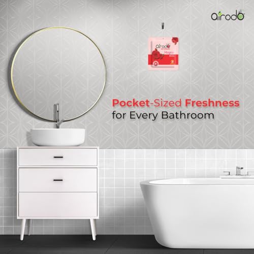 Image of Airodo Automatic Air Freshener Automizer Refill (Lemon & Orange 235ml) + Pocket Gel Mix - 30g (Assorted Magic Rose, Fruity Punch, Floral)| For Home & Office | Long Lasting Fragrance