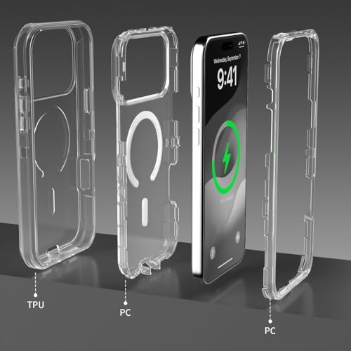 Coque arrière silicone iPhone 16 Pro gris clair évite rayures protection antichoc - 2
